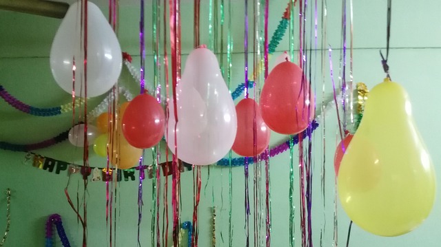 balonky na oslavu narozenin
